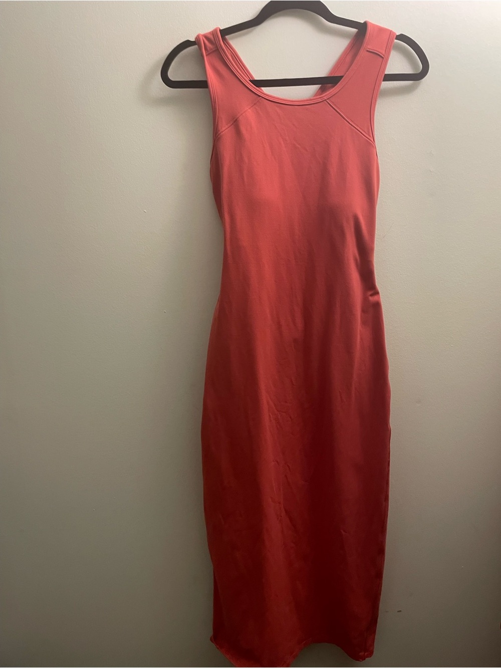 Lululemon Picnic Play Dress Brick Rose Luon  size 10